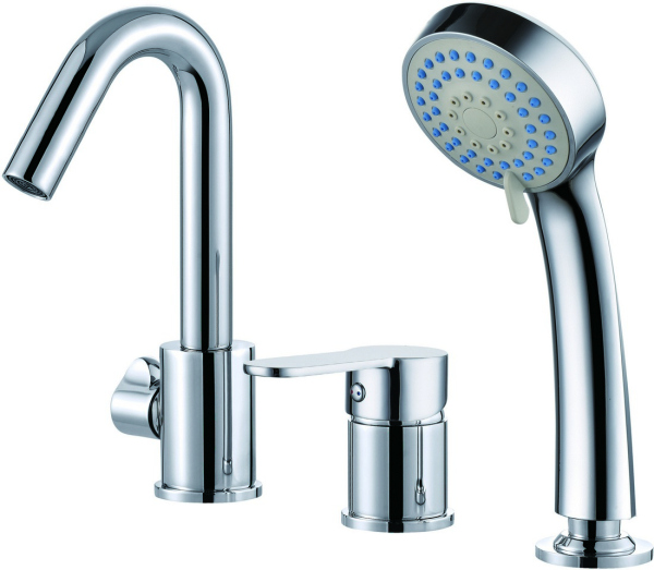 Смеситель одноручный на борт ванны RUSH Tenerife (TE2835-333)