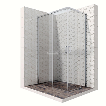 Душевое ограждение Ambassador Queen 11011106L (1200x800x2000)