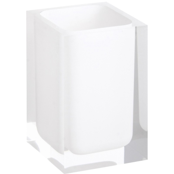 VISTA: Мыльница / Держатель зубных щеток; белый