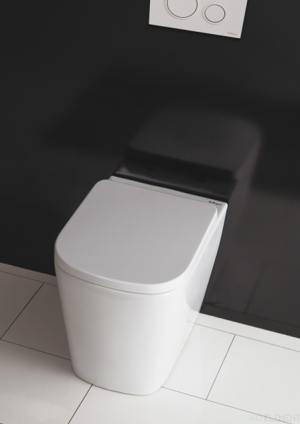 Унитаз приставной BelBagno Albano безободковый (готовый набор)