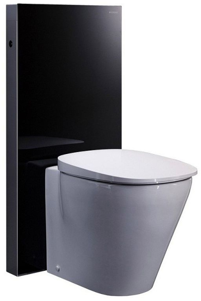 Сантехнический модуль для подвесных и напольных унитазов Geberit Monolith Plus 131.221.SJ.1 с подсве