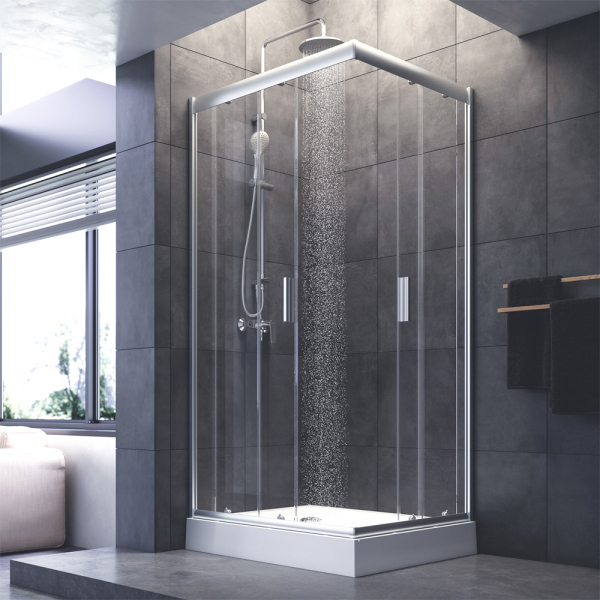 Душевое ограждение AM.PM Gem, W90G-404-100280-MT