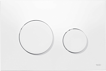 Кнопка смыва Tece Loop 9240640 белая антибактериальная