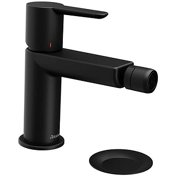 Смеситель для биде с донным клапаном PU 055.20 черный