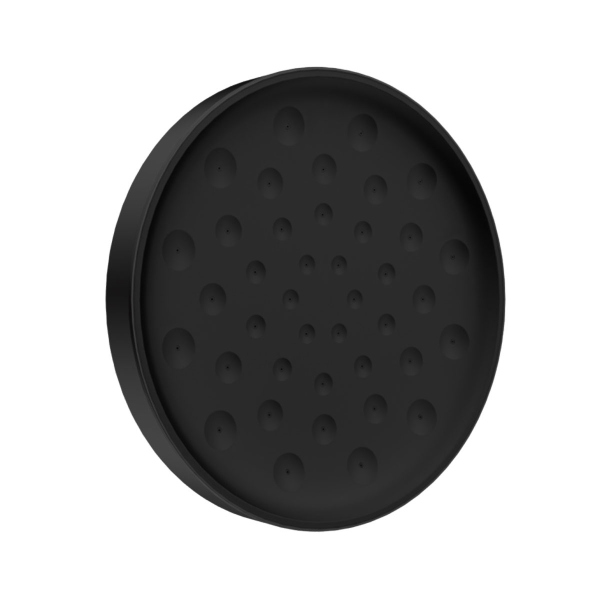 Комплект Vincea Inspire VSHH-3I2AHMB, верхний душ с держателем, ручной душ с шлангом, черный