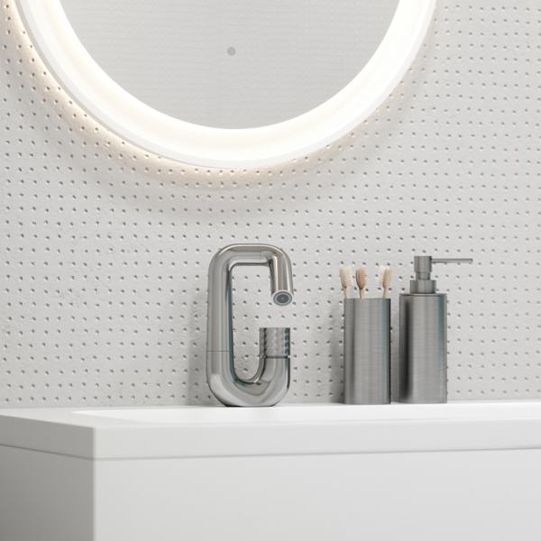 Смеситель для умывальника IDDIS Twist с управлением Push Control (TWISBBTi01)