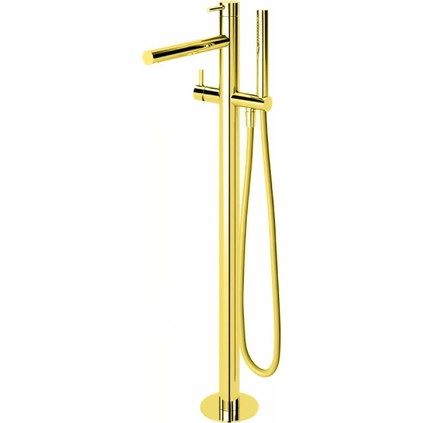 CZR-B-VDP-03 Напольный смеситель для ванны, исполнение золото