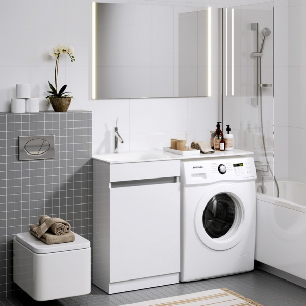 Напольная тумба без раковины AQWELLA 115 см., FOR0105KR