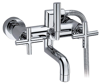 Смеситель для ванны BelBagno Vittoria VIT-VAS-CRM