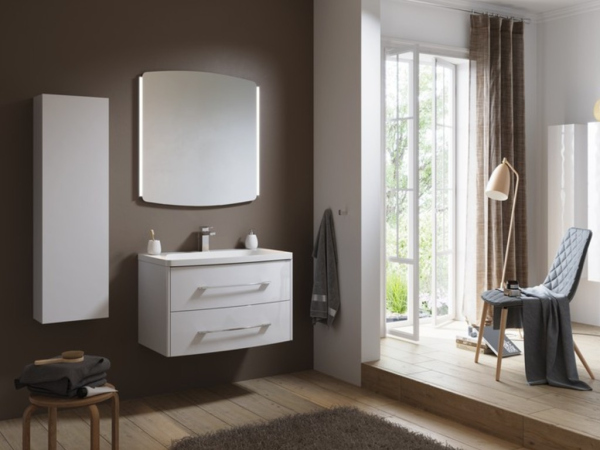 Подвесная тумба без раковины AQWELLA 80см., NER0108