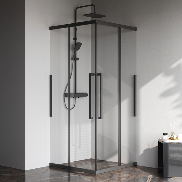 Душевое ограждение 90x90 см, без поддона AM.PM Func, W84G-403-9090-BТ