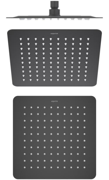 Верхний душ Aquatek AQ2072MB Черный матовый