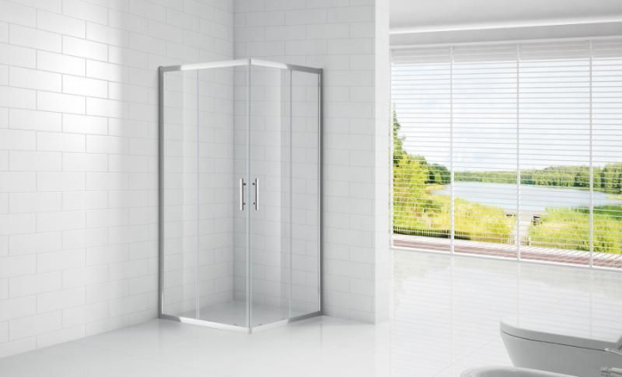 Душевой уголок Cezares ECO ECO-A-2-90-P-Cr