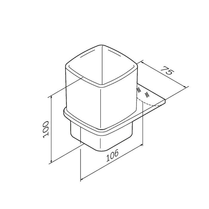 Стакан AM.PM Inspire V2.0 A50A34300