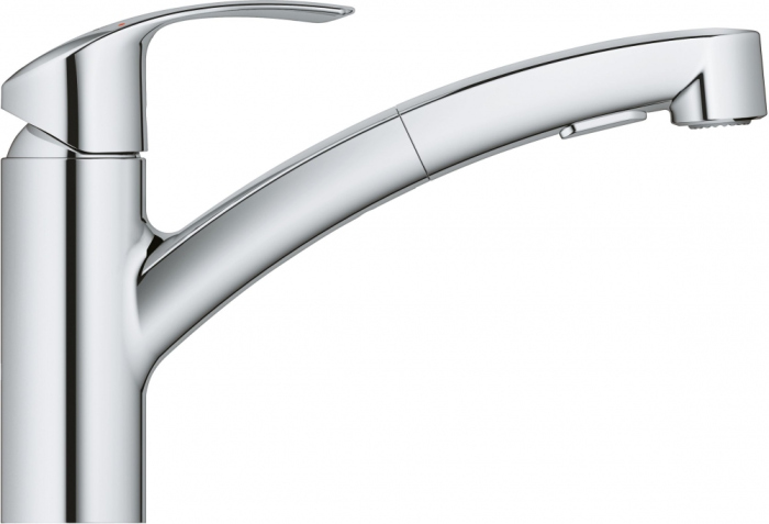 Смеситель для мойки Grohe Eurosmart 30305000 с выдвижной лейкой