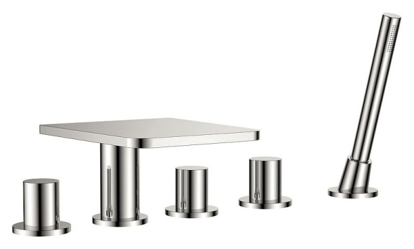 Смеситель Cezares Cascado CASCADO-BVD5-01 на борт ванны