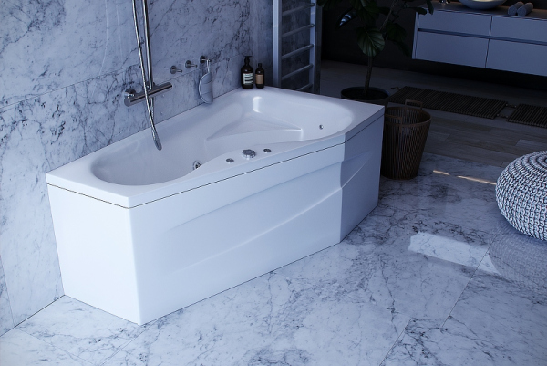 Акриловая ванна Акватек Медея R