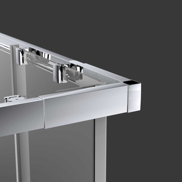 Душевой уголок Vincea Rapid VSS-3R80/90CL, (800-900)x(800-900), хром, стекло прозрачное