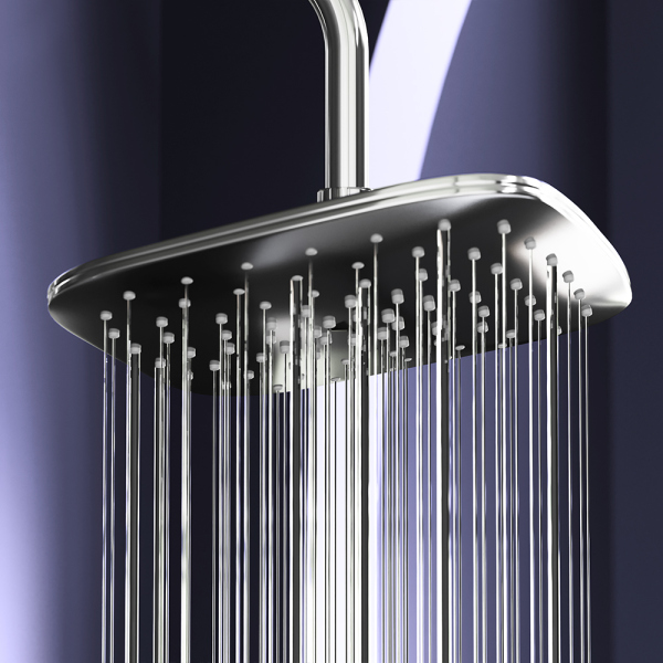 Душевая система с термостатом Damixa Option, DX218092000