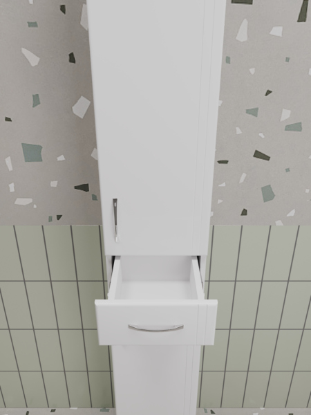 Колонна Style Line Эко Стандарт 30 с бельевой корзиной, ЛС-00002328