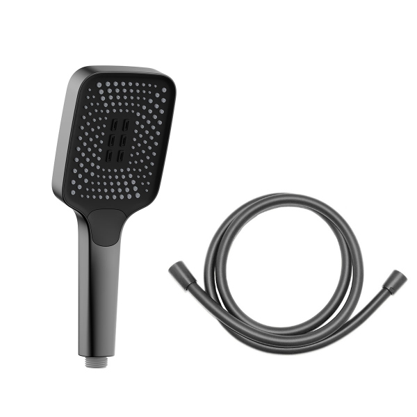 Душевой комплект Vincea VSFW-4211GM встраиваемый, 2 режима, вороненая сталь