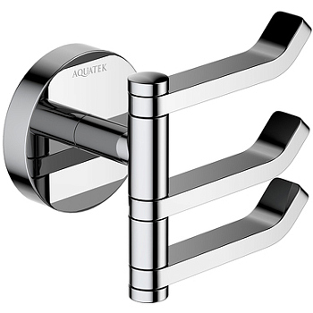 Тройной крючок Aquatek Бетта AQ4632CR Хром