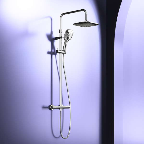 Душевая система с термостатом Damixa Option, DX218092000