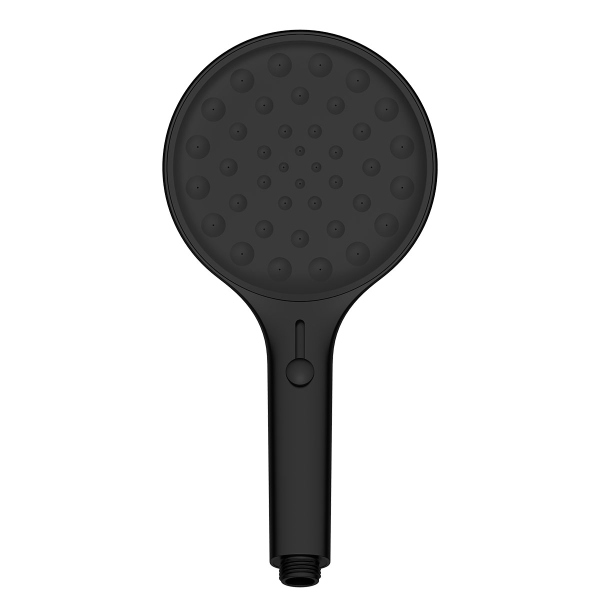 Комплект Vincea Inspire VSHH-3I2AHMB, верхний душ с держателем, ручной душ с шлангом, черный