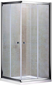Душевой уголок Cezares Pratico PRATICO-A-2-80-P-Cr