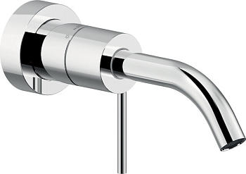 VE125199/1CR VELIS смеситель для раковины настенный, 1 отв.