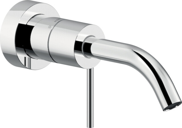 VE125199/1CR VELIS смеситель для раковины настенный, 1 отв.