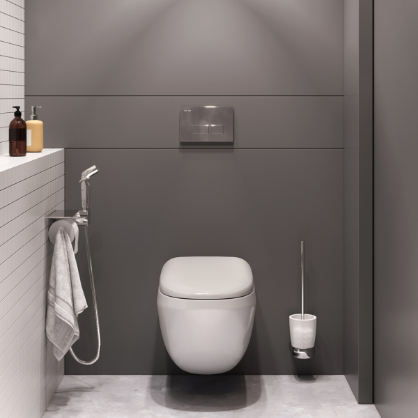 Набор подвесной унитаз с гигиеническим душем AM.PM Sensation, CK30H0904W