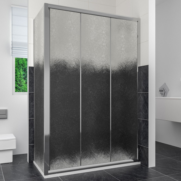 Душевой уголок RGW Classic CL-40 (1260-1310)х900 стекло шиншилла