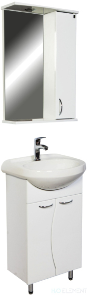 Зеркало-шкаф 1 Orange Диана 50