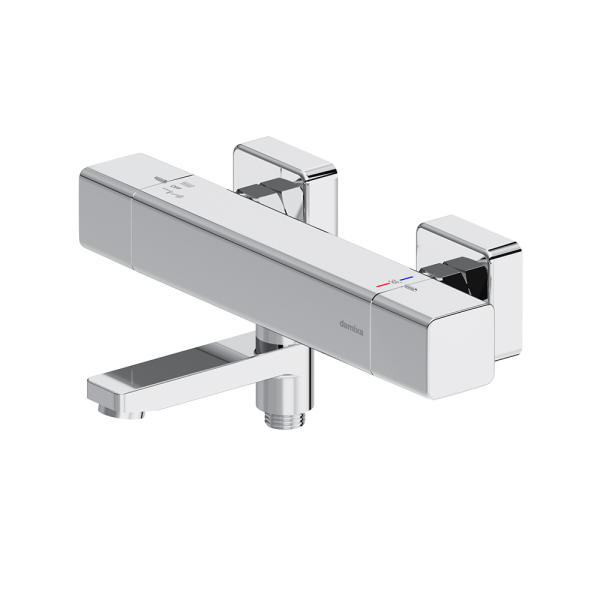 Смеситель для ванны и душа c термостатом Damixa Gala, 533000000