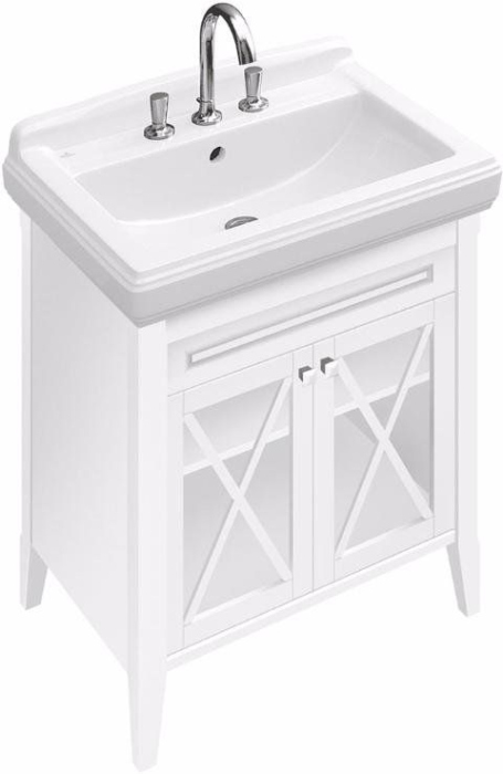 Тумба под раковину Villeroy&Boch Hommage 89952001, белый матовый