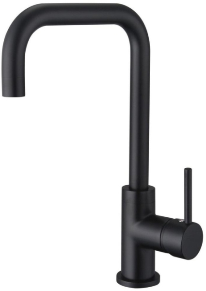 Смеситель для кухни Aquatek AQ1080MB Черный матовый