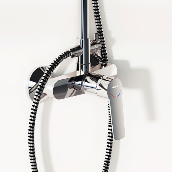 Душевая система с душевым смесителем Damixa Jupiter, 977710000