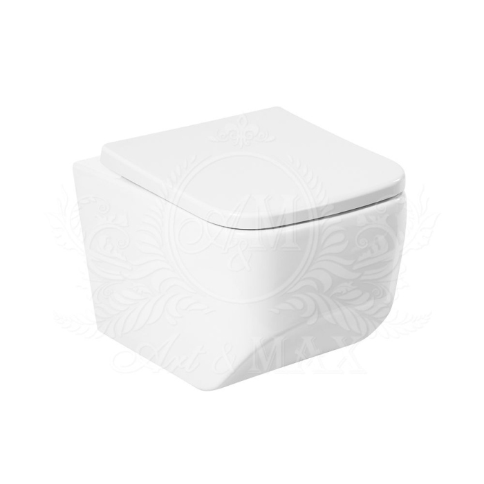 Чаша для подвесного, безободкового унитаза ART&MAX LIBERTY AM015CHR