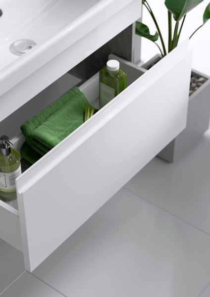 Подвесная тумба без раковины AQWELLA 50 см, SRT0105BS