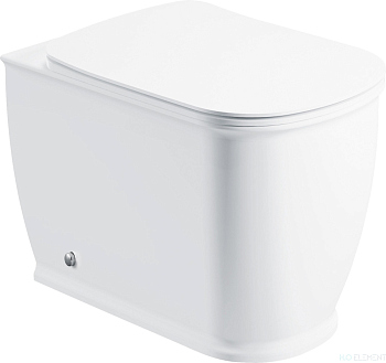 Унитаз приставной BelBagno Prado BB10150CB с микролифтом (готовый набор)