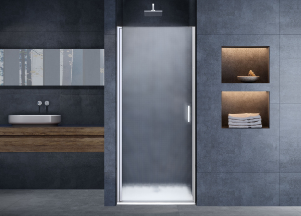 Душевая дверь Vincea Alpha VDP-3AL800MT , хром, стекло текстурное