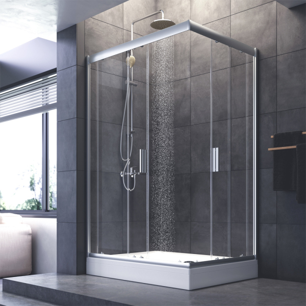 Душевое ограждение 120x90 см, без поддона AM.PM Gem, W90G-404-120290-MT