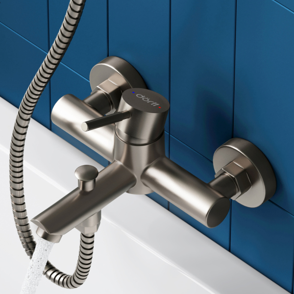 Смеситель для ванны и душа Dorff Logic new, D3010000SS