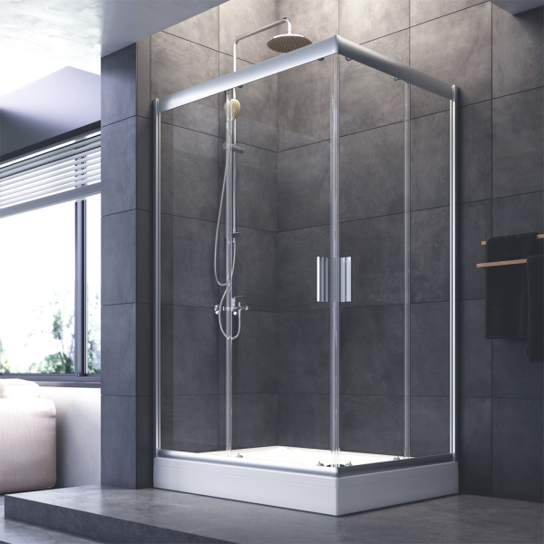 Душевое ограждение 120x90 см, без поддона AM.PM Gem, W90G-404-120290-MT