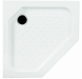 Поддон для душа Cezares TRAY-A-P-100-15-W пятиугольный, акриловый