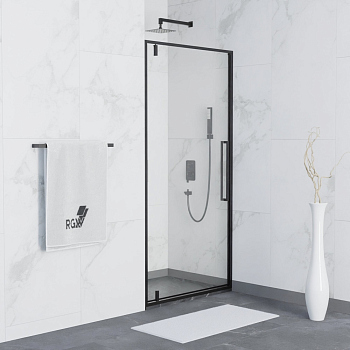 Душевая дверь RGW SV-02B, 06320208-14, Чёрный, 80*200