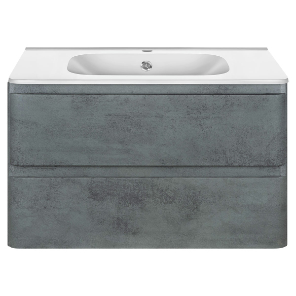 Тумба с раковиной Vincea Vico, VMC-2V800BT+ VCB-2VP800W