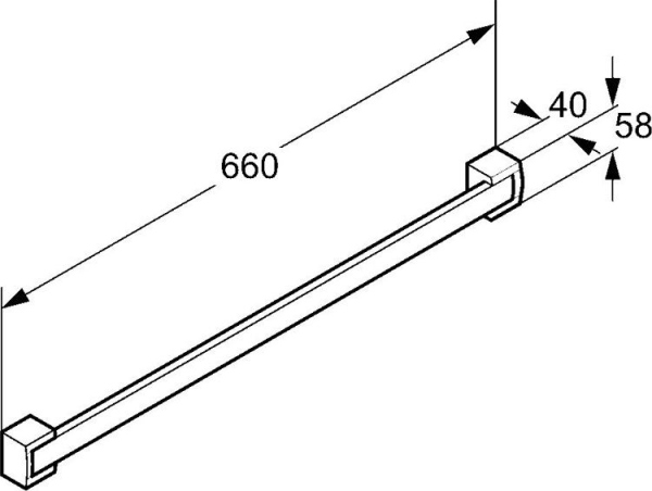 Полотенцедержатель Kludi JOOP! 5598005