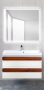 Belbagno База под раковину подвесная с двумя выкатными ящиками, AURORA-800-2C-SO-BO